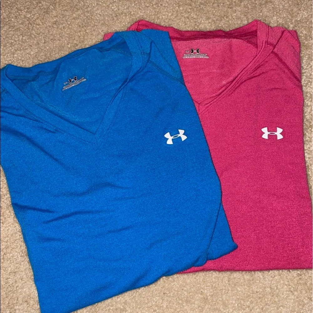 2 Under Armour shirts